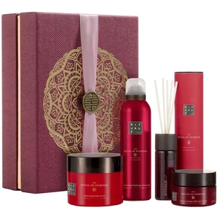 Набор Rituals The Ritual of Ayurveda (scr/125g + sh/gel/200ml + b/cr/200ml + fragrance/sticks/50ml)