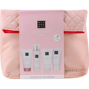 Набір The Ritual of Sakura Renewing Treat (bcr/70ml + sh/g/50ml + shampoo/70ml + b/scrub/70ml + bag)