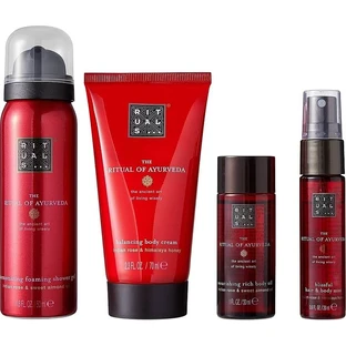 Набор Rituals The Ritual of Ayurveda Rebalancing Treat (b/cr/70ml + sh/gel/50ml + mist/20ml + b/oil/30ml)