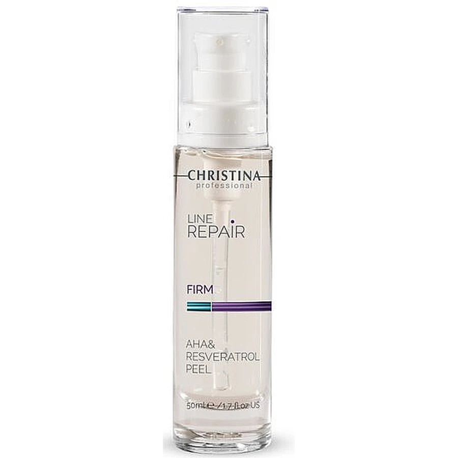 Пилинг для лица Christina Line Repair Firm AHA & Resveratrol Peel с AHA-кислотами и ресвератролом, 50 мл: цены и характеристики