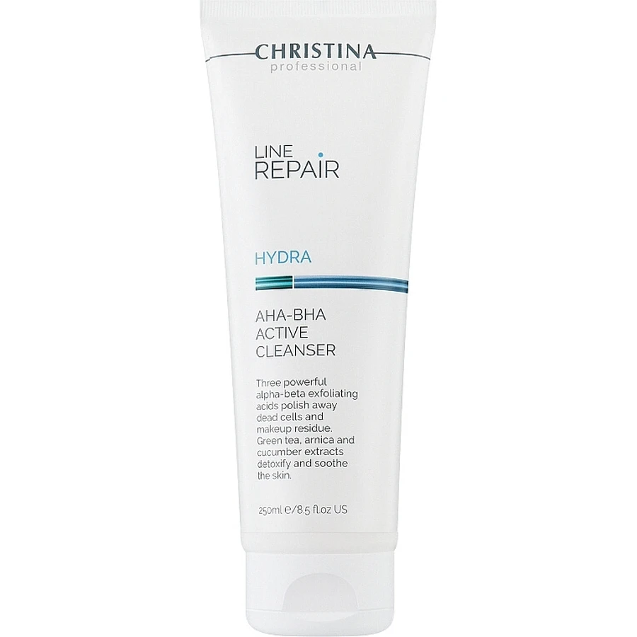 Очиститель для лица с кислотами AHA-BHA Christina Line Repair Hydra AHA-BHA Active Cleanser, 250 мл: цены и характеристики