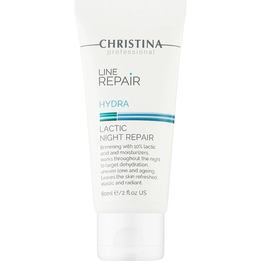 Крем для обличчя Christina Line Repair Hydra Lactic Night Repair Нічне відновлення, з молочною кислотою, 60 мл: ціни та характеристики
