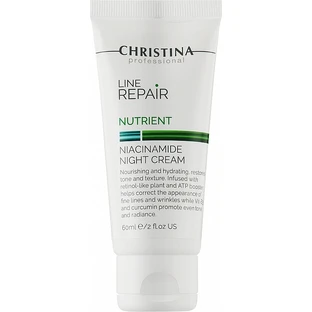 Крем для обличчя Christina Line Repair Nutrient Niacinamide Night Cream, нічний, з ніацинамідом, 60 мл