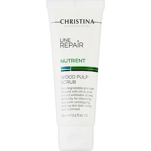 Скраб для лица Christina Line Repair Nutrient Wood Pulp Scrub, с деревянной целлюлозой, 75 мл