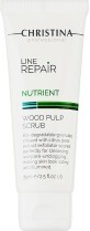 Скраб для обличчя Christina Line Repair Nutrient Wood Pulp Scrub, з дерев&#39;яною целюлозою, 75 мл