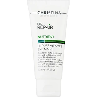 Маска для шкіри навколо очей Christina Line Repair Nutrient Depuff Vitamin Eye Mask, вітамінна, омолоджувальна,  60 мл