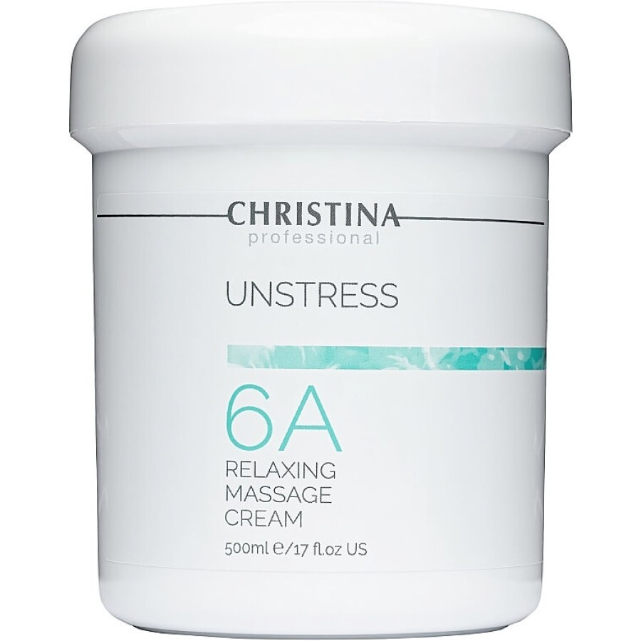 Расслабляющий массажный крем (шаг 6a) Christina Unstress Relaxing Massage Cream 500ml: цены и характеристики