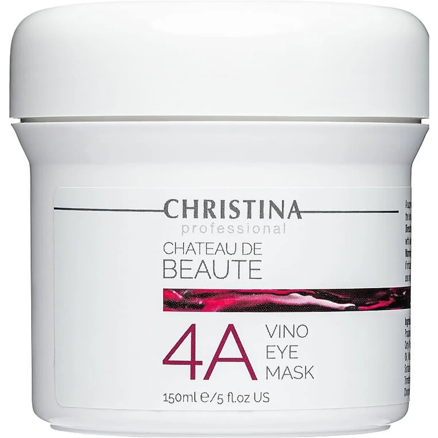 Маска для шкіри навколо очей (крок 4а) Christina Chateau de Beaute Vino Eye Mask 150ml: ціни та характеристики