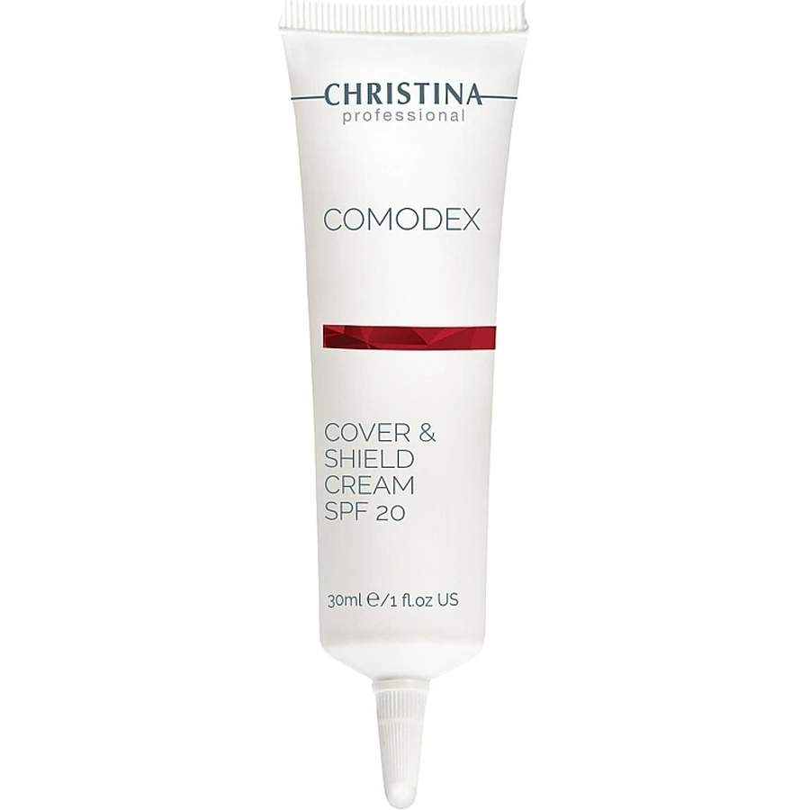 Захисний крем з тонуючим ефектом для обличчя Christina Comodex Cover&Shield Cream SPF20 30ml: ціни та характеристики