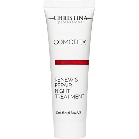 Нічний гель для обличчя "Оновлення та відновлення" Christina Comodex Renew&Repair Night Treatment 50ml