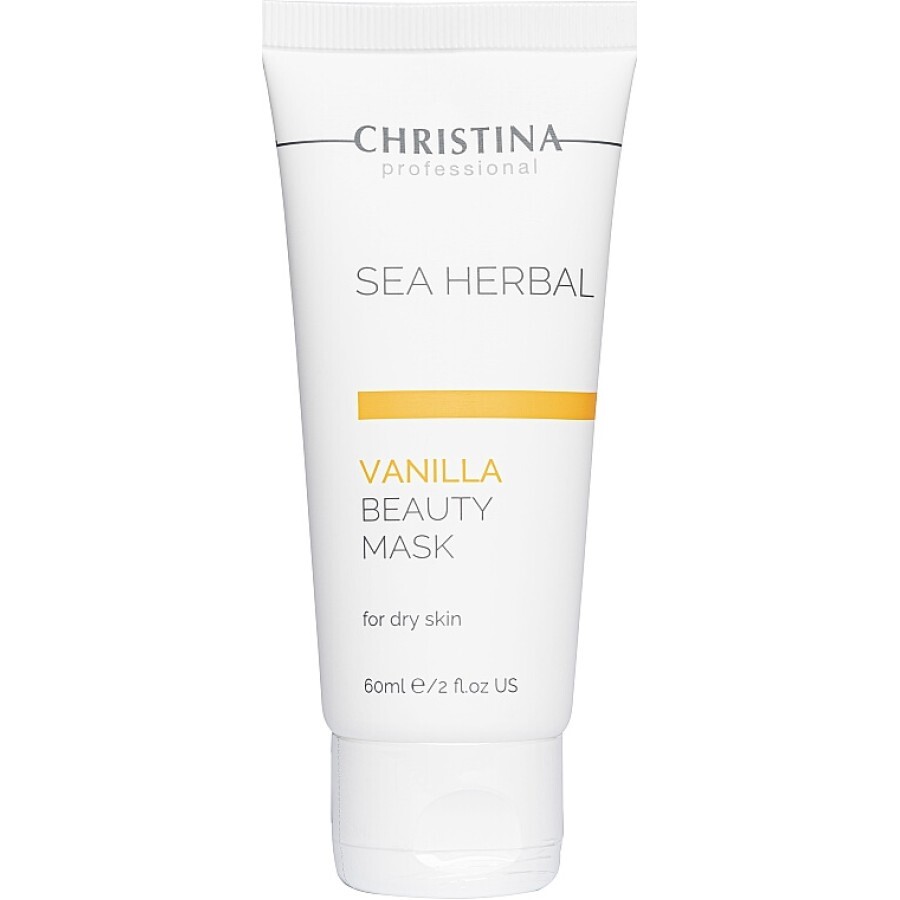 Ванильная маска красоты для сухой кожи Christina Sea Herbal Beauty Mask Vanilla 250ml: цены и характеристики