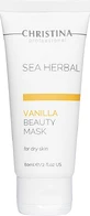 Ванильная маска красоты для сухой кожи Christina Sea Herbal Beauty Mask Vanilla 250ml
