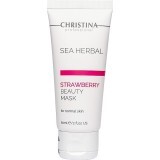 Полунична маска краси для нормальної шкіри Christina Sea Herbal Beauty Mask Strawberry 60ml
