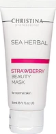 Клубничная маска красоты для нормальной кожи Christina Sea Herbal Beauty Mask Strawberry 60ml