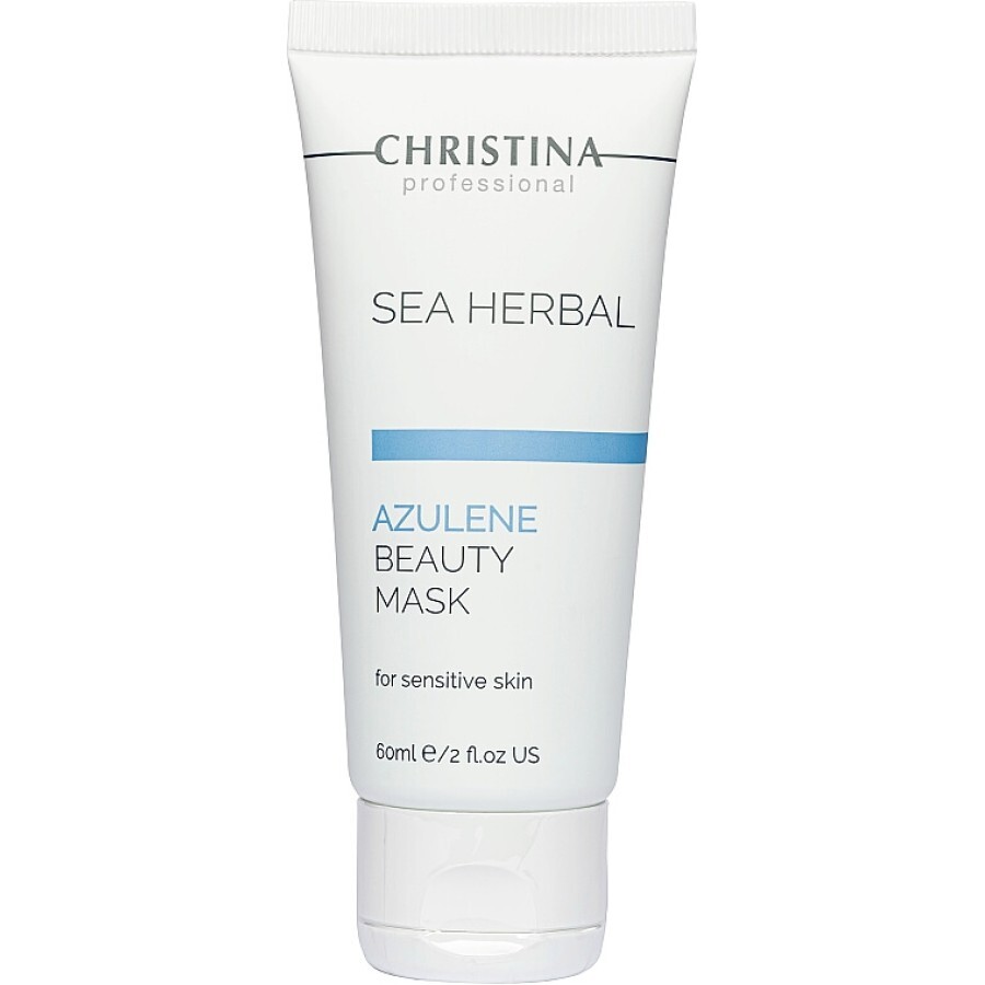 Азуленовая маска красоты для чувствительной кожи Christina Sea Herbal Beauty Mask Azulene 250ml: цены и характеристики