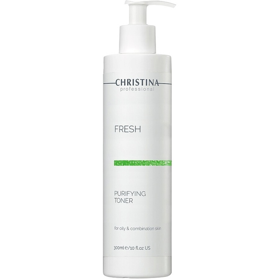 Очищуючий тонік з лемонграс для жирної шкіри Christina Purifying Toner for oily skin with Lemongrass 300ml: ціни та характеристики