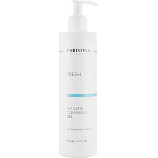 Азуленовое мыло-гель для нормальной и сухой кожи Christina Fresh Azulene Cleansing Gel 300ml
