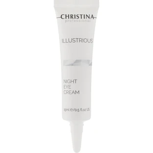 Нічний омолоджувальний крем для шкіри навколо очей Christina Illustrious Night Eye Cream 15ml