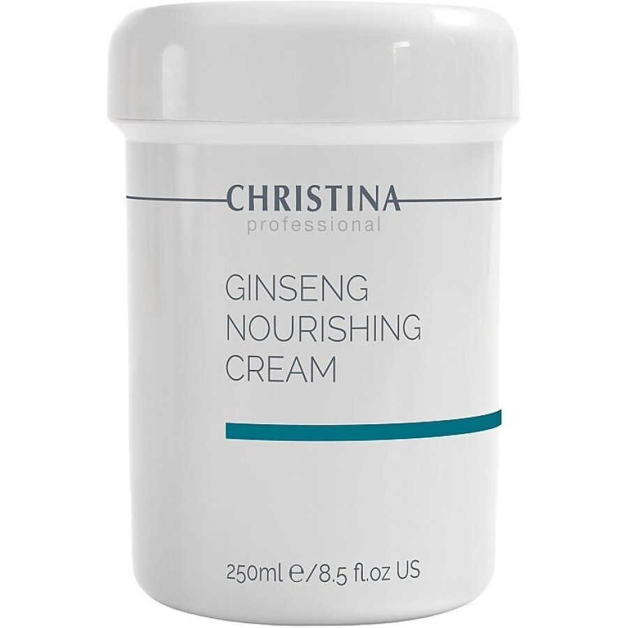 Поживний крем з екстрактом женьшеню для нормальної і сухої шкіри Christina Ginseng Nourishing Cream 250ml: ціни та характеристики