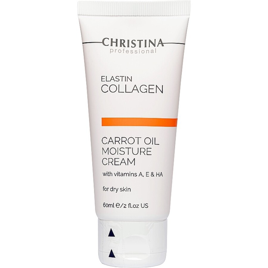 Увлажняющий крем с морковным маслом, коллагеном и эластином для сухой кожи Christina Elastin Collagen Carrot Oil Moisture Cream: цены и характеристики