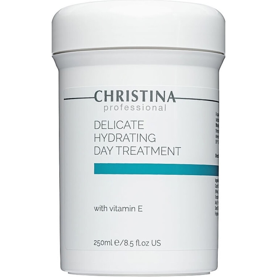 Деликатный увлажняющий дневной лечебный крем с витамином Е для нормальной и сухой кожи Christina Delicate Hydrating Day Treatment 250ml: цены и характеристики
