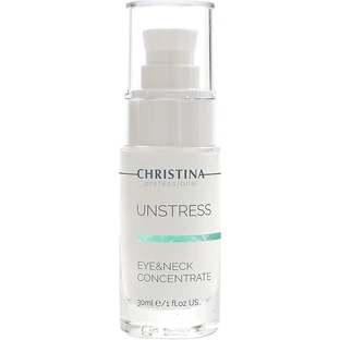 Концентрат для шкіри навколо очей і шиї Christina Unstress Eye And Neck Concetrate 30ml