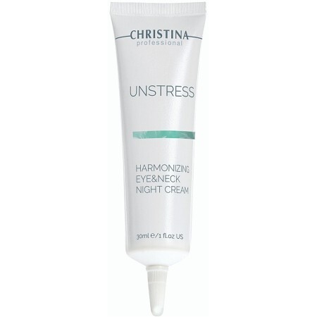 Гармонизирующий ночной крем для кожи вокруг глаз и шеи Christina Unstress Harmonizing Night Cream For Eye And Neck 30ml