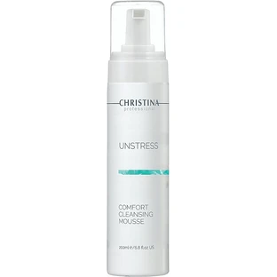 Очищуючий мус Christina Unstress Comfort Cleansing Mousse 200ml