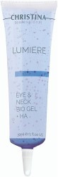 Гель Lumiere для догляду за шкірою повік і шиї Christina Eye &amp; Neck Bio Gel 250ml