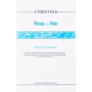Набор"Пилинговое мыло" Christina Rose De Mer Peeling Soap (soap/15*30ml)