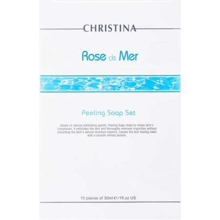 Набор"Пилинговое мыло" Christina Rose De Mer Peeling Soap (soap/15*30ml)