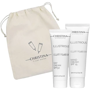 Набір "Сяяння" Christina Illustrious (f/cr/60ml + h/cr/75ml)