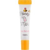 Молочно-медовий скраб для губ A'pieu Honey & Milk Lip Scrub 8ml