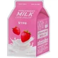 Тканинна маска "Полуниця" A'pieu Strawberry Milk One-Pack 21g