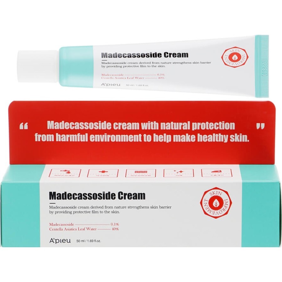 Відновлювальний крем з мадекассосідом для обличчя A'pieu Madecassoside Cream 50ml: ціни та характеристики
