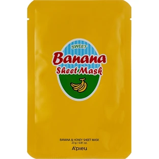 Питательная маска с экстрактом банана и меда A'pieu Sweet Banana Sheet Mask 23g