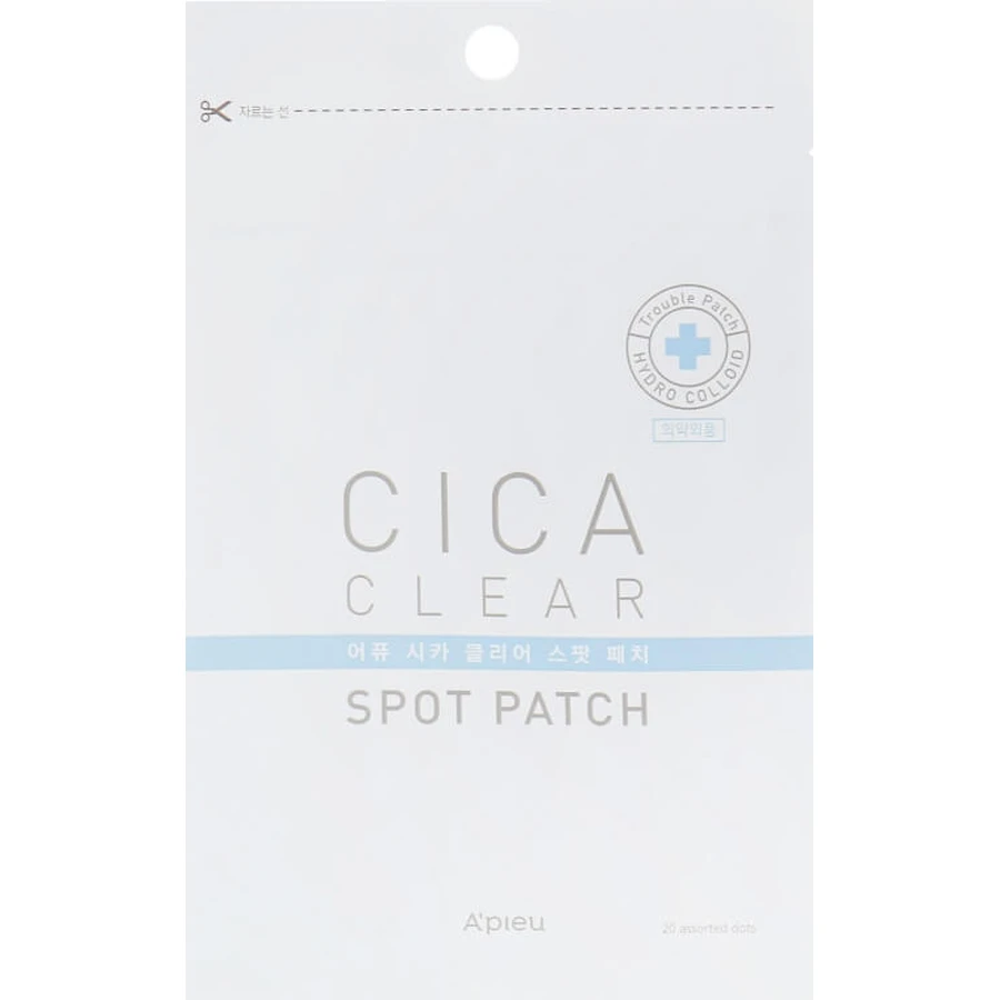 Гидроколлагеновые пластыри для лица A'pieu Cica Clear Spot Patch: цены и характеристики