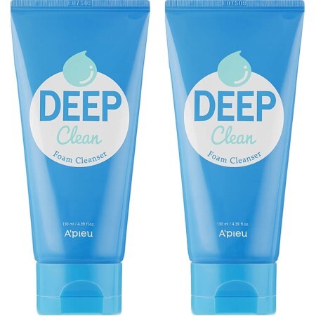 Набор A'pieu Deep Clean Foam Cleanser (mask/2x130ml)