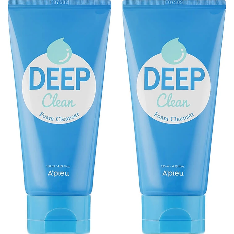 Набір A'pieu Deep Clean Foam Cleanser (mask/2x130ml): ціни та характеристики