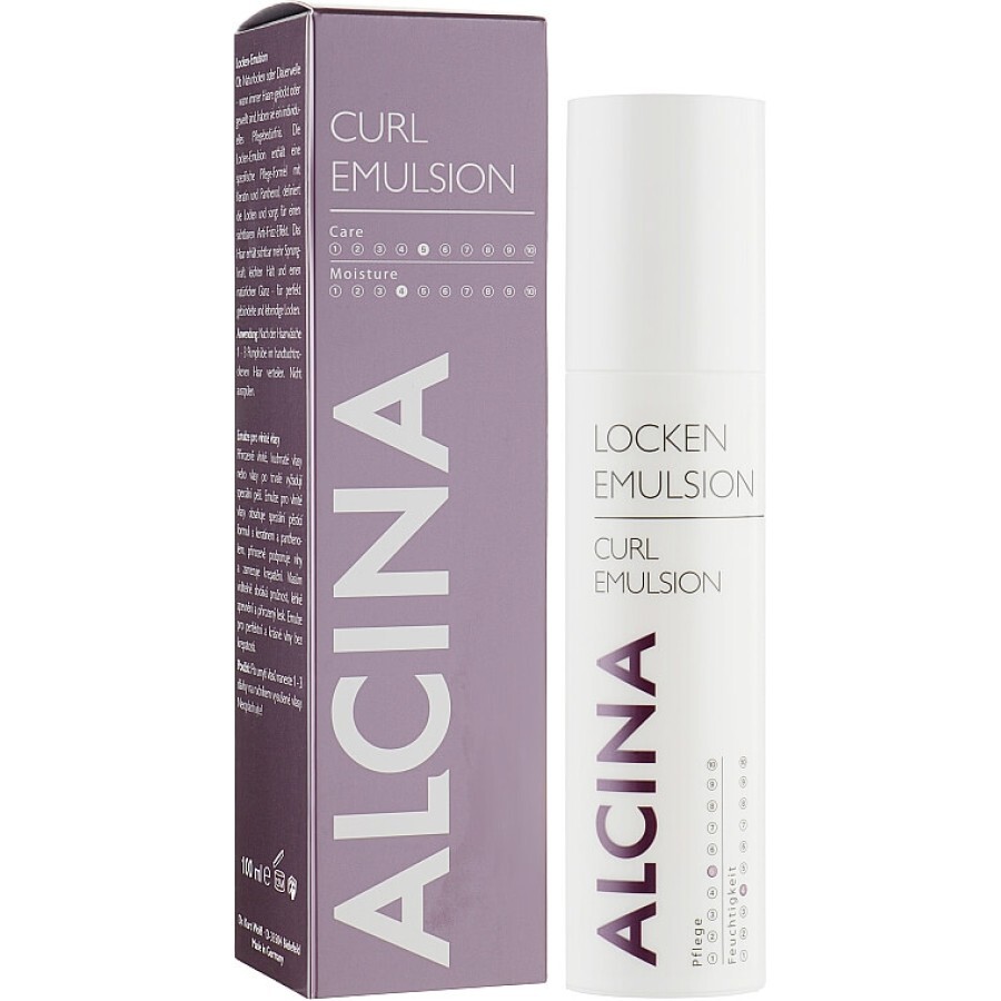 Эмульсия для кучерявых волос Alcina Hair Care Locken-Emulsion 100ml: цены и характеристики