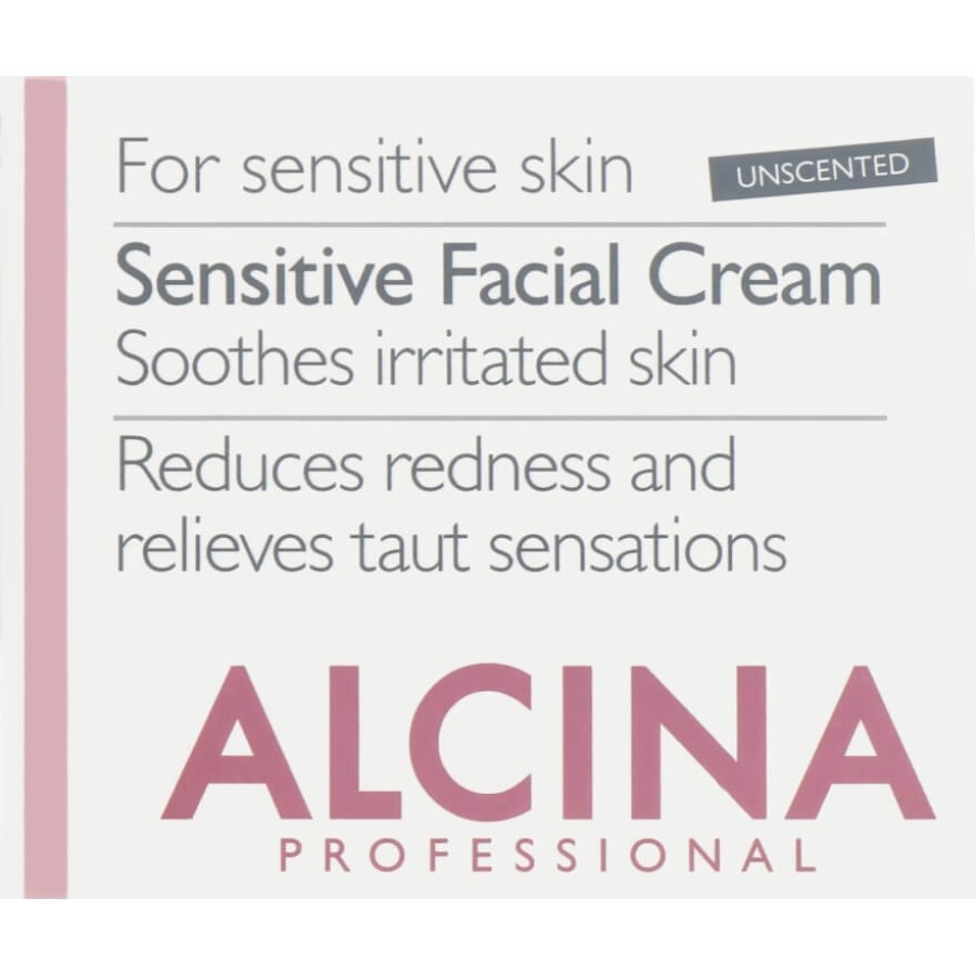 Крем для чувствительной кожи лица Alcina S Sensitive Facial Cream 50ml: цены и характеристики