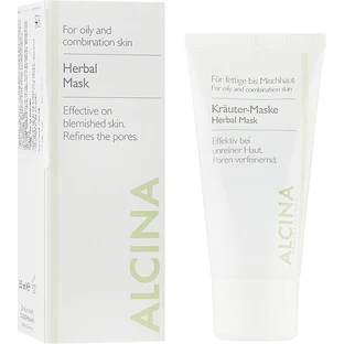 Маска для жирної шкіри з рослинними екстрактами Alcina Herbal Mask 50ml