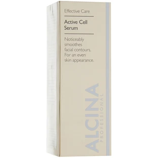 Сыворотка для лица антивозрастная для коррекция морщин с пептидами Alcina Active Cell Serum 30ml