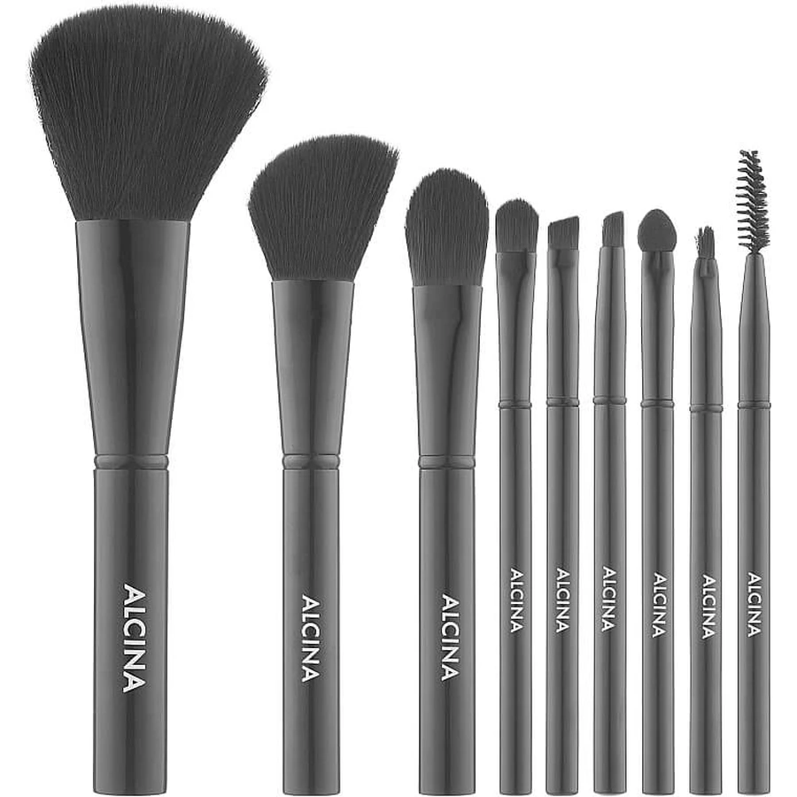Набор для макияжа кисти и щетки в органайзере, 9 шт. Alcina Brush Bag: цены и характеристики