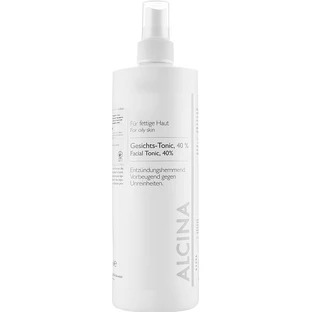 Тонік для обличчя зі вмістом спирту Alcina Gesichts-Tonic Mit Alkohol 40% 500ml