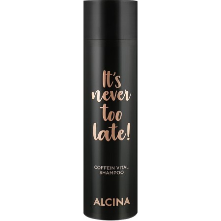 Кофеїновий вітамінізований шампунь Alcina It's Never Too Late Coffein Vital Shampoo 250ml
