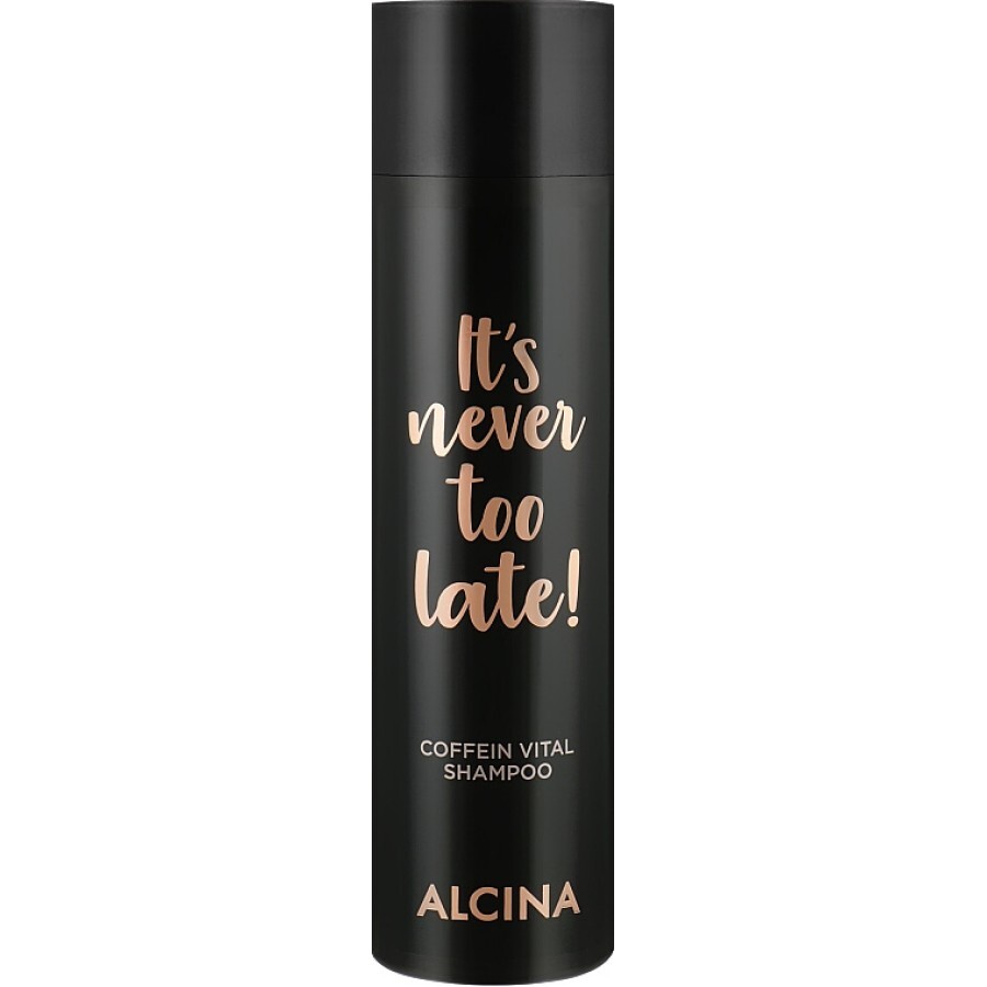 Кофеїновий вітамінізований шампунь Alcina It's Never Too Late Coffein Vital Shampoo 250ml: ціни та характеристики