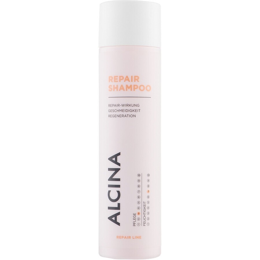Відновлювальний шампунь для пошкодженого й сухого волосся Alcina Repair Shampoo 250ml: ціни та характеристики