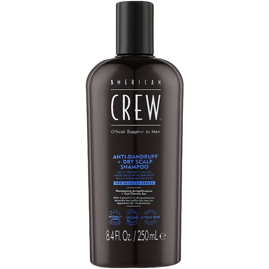Шампунь против перхоти American Crew Anti-Dandruff + Dry Scalp Shampoo 250ml: цены и характеристики