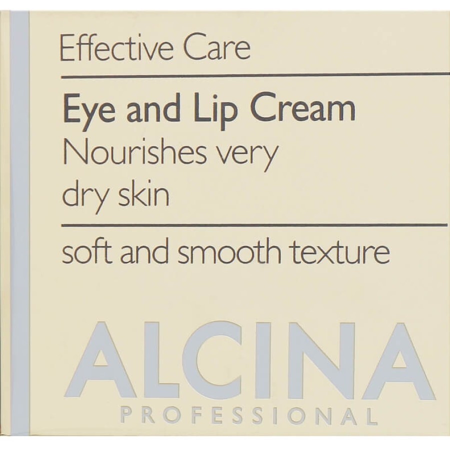 Антивозрастной крем для век и губ Alcina E Eye and Lip Cream: цены и характеристики